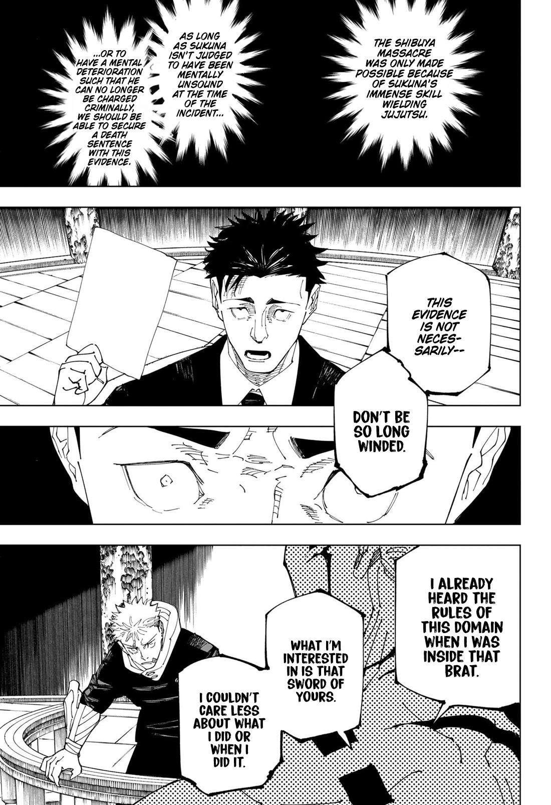 Jujutsu Kaisen Chapter 245 14